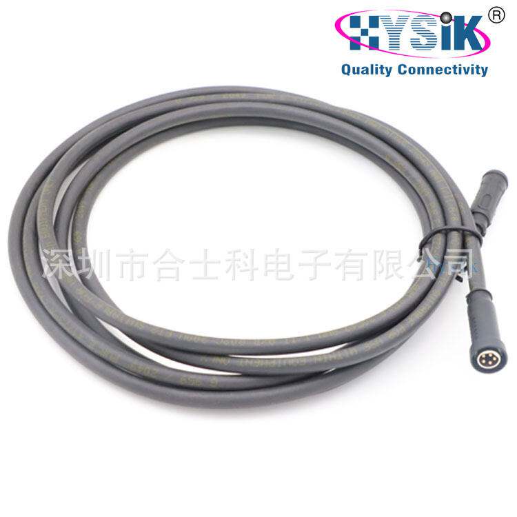 INTERROLL控制器滚动电源线 5芯 快速锁紧延长线