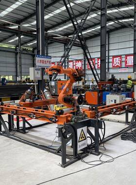 赣项目江西段蝴长蝶筋焊接机器觉械人自动寻位机FUY臂视扫描生产