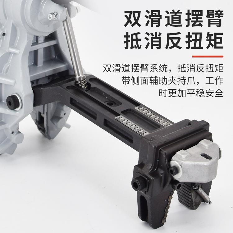 锂CGH款手持速便无刷快电动管钳携电式手提钢筋上丝机套筒对接扳
