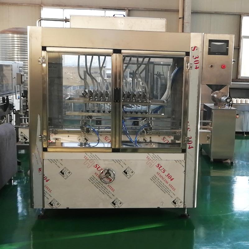 花生酱番装机灌厨房用品酱油醋塑料灌装机973瓶茄酱膏体灌装机