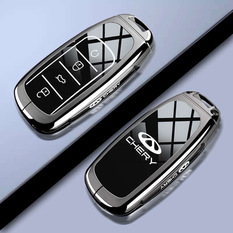 202款瑞虎8L钥匙专用2新奇瑞瑞虎八豪华尊贵版车金属壳扣男女