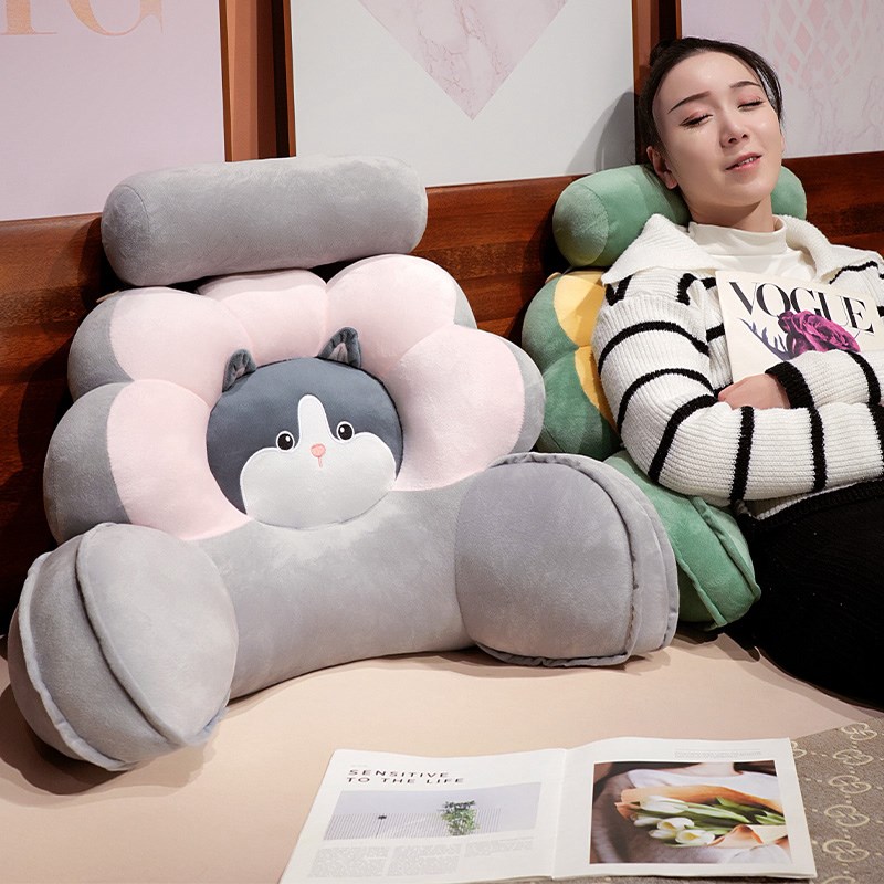 床头护腰靠垫看书软包沙发大靠背宿舍儿童床上女生靠枕学生抱枕头