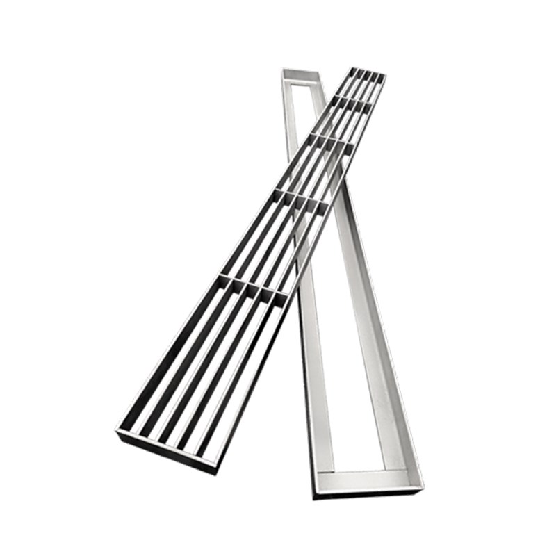 不锈钢格栅盖板风景园林市政道路排水沟钢格栅庭院地沟踏步板格栅