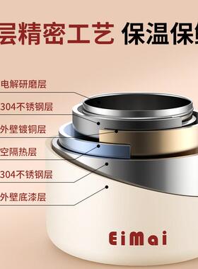 保温饭盒上班族225新款2当4小时超长温F98HS66T桶便保盒带饭多层0