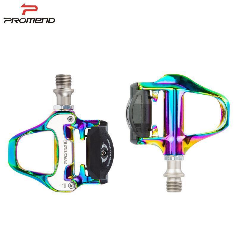 P公ROMENDR97Y脚踏路PD-R97/P行车锁踏自铝合彩金炫自行车骑行脚