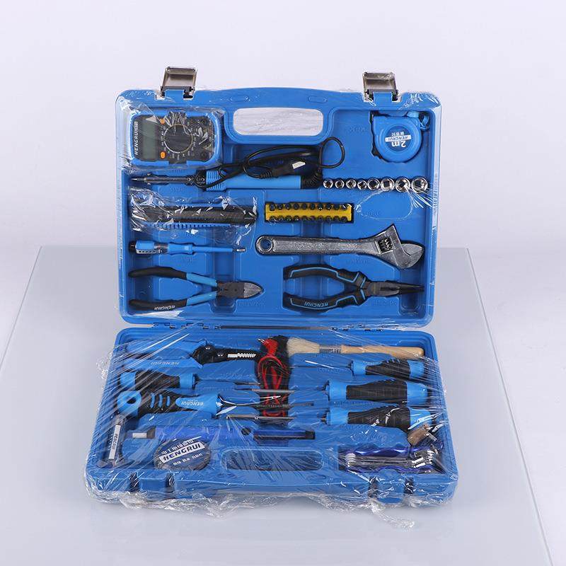 工48件家用电讯工具组合套装电用便携8维修工具C户外4PS电工ZBK套