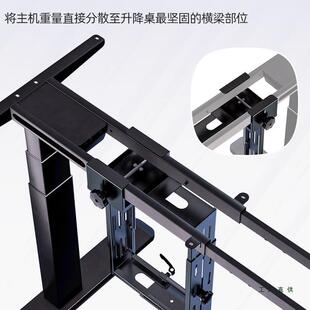 主机托降免打孔升桌主机悬挂架机WDA箱架电架脑主机托挂架