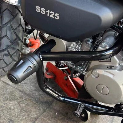 斯托纳猿猴保险杠护杠 小猴子防摔棒保护架 双狮斯托纳猿猴保险杠