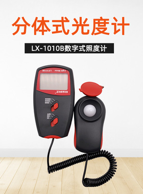 欣宝LX1010B光照度计测光仪高精度流明测试仪亮度计光度计照度仪