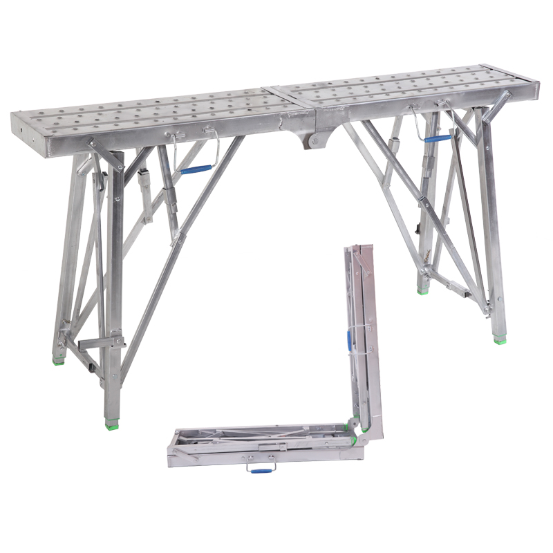 加高装修加强马凳多功能升降脚手架便携折叠刮腻子伸缩工程梯子