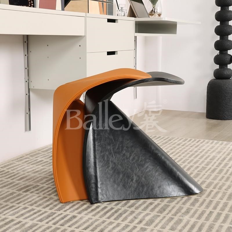 创意坐墩家用简约茶台凳设计师款意大利Ltlin Designer梳妆凳