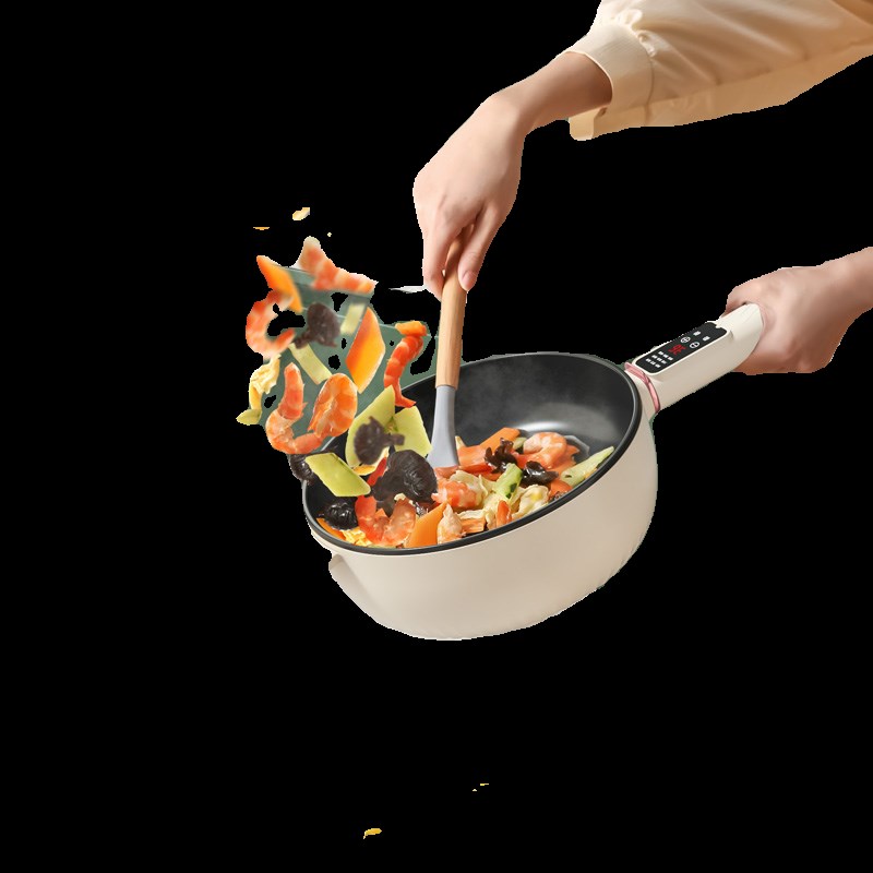 升电炒锅家用爆炒一体多功能不粘锅蒸煮焖炖家用大容量电煮锅
