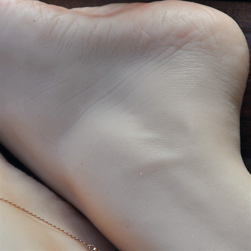 3码弓足仿真足模全硅胶脚模鞋模型展示丝袜假脚真人女脚模特道具