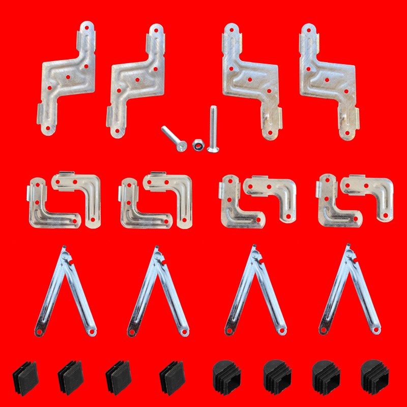 加厚1.2毫米晾衣架配件双杆连接件X型晒衣架置地五金冲压件固定件