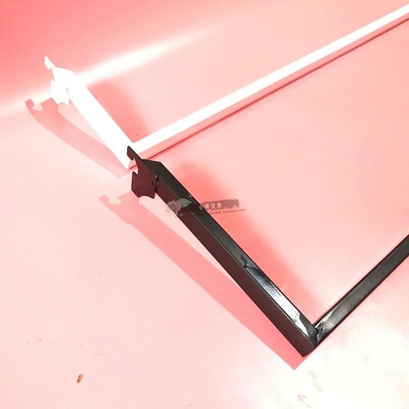 新品半价超市货架横梁横杆侧挂超市货架横杠超市配挂钩货架配件