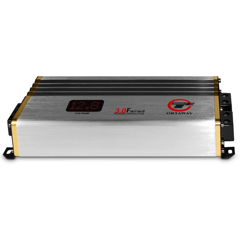 汽车音响3.0法拉电容车载3法拉功放稳压大容量电容器电流杂音滤波