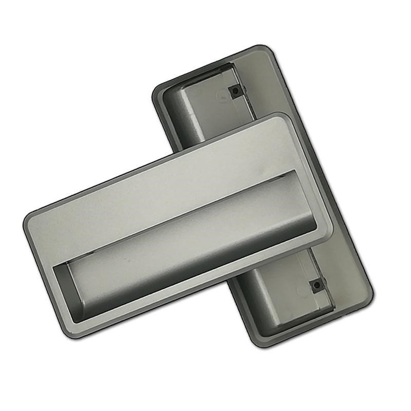 消毒柜拉手配件樱雪嵌入式把手扣手暗拉手门拉手塑料拉手