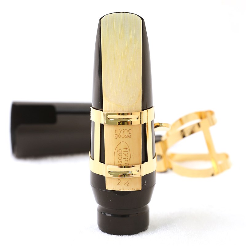 弯德林降e中音萨克斯胶木笛头MO金属卡子高音次中音上低音LC57DP