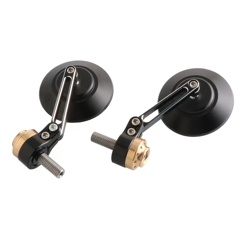 适用R GP200 1 TG300  改装机车手把镜手把後照镜车把反光镜