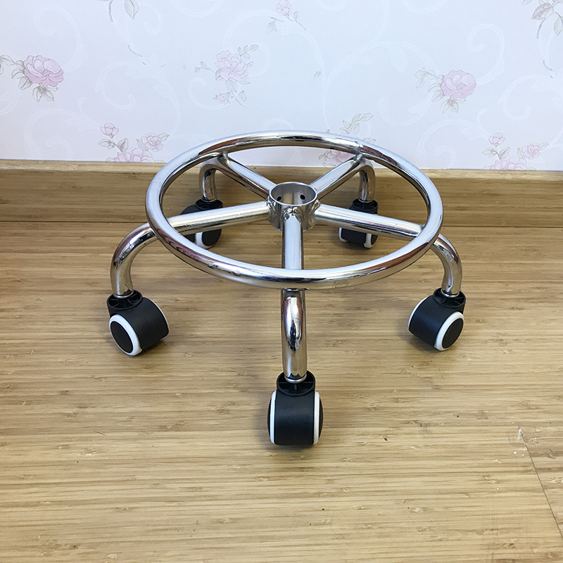 理发椅底座 实验工作椅脚 椅子配件 吧凳哈脚 螺纹椅脚