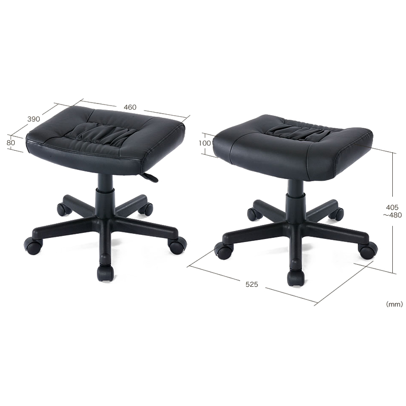 山业SNW电脑椅子脚凳换鞋矮凳升降梳妆凳搁脚凳转椅