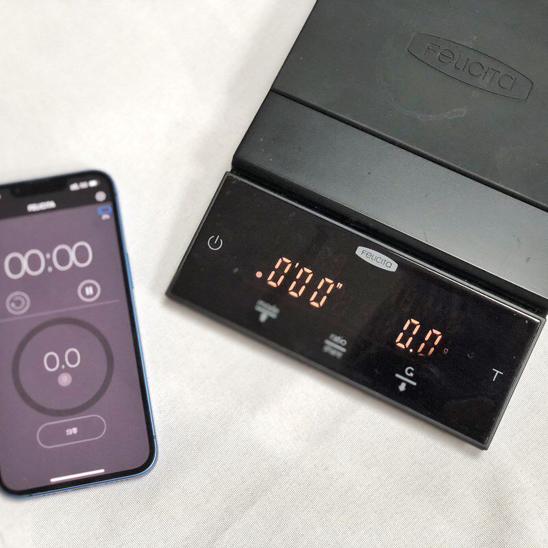 北京发货 felicita咖啡秤电子秤咖啡专用专业手冲计时智能平替a秤