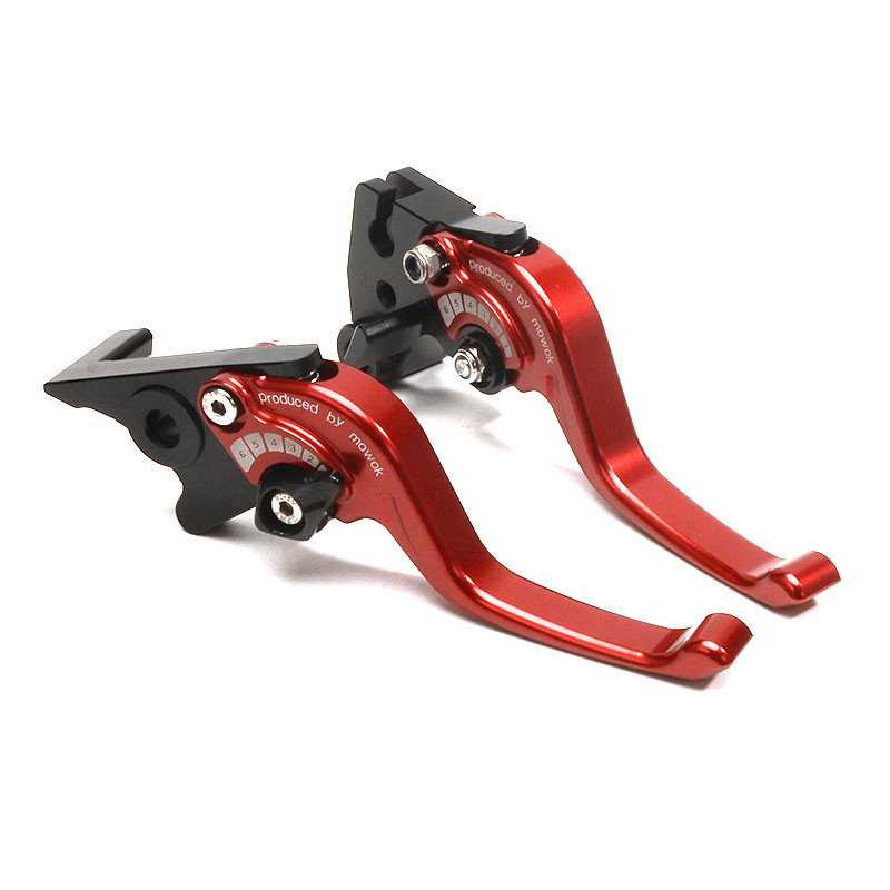 适用无极RR5 2023年款改装铝合金短款两指竞技刹车离合手把牛角