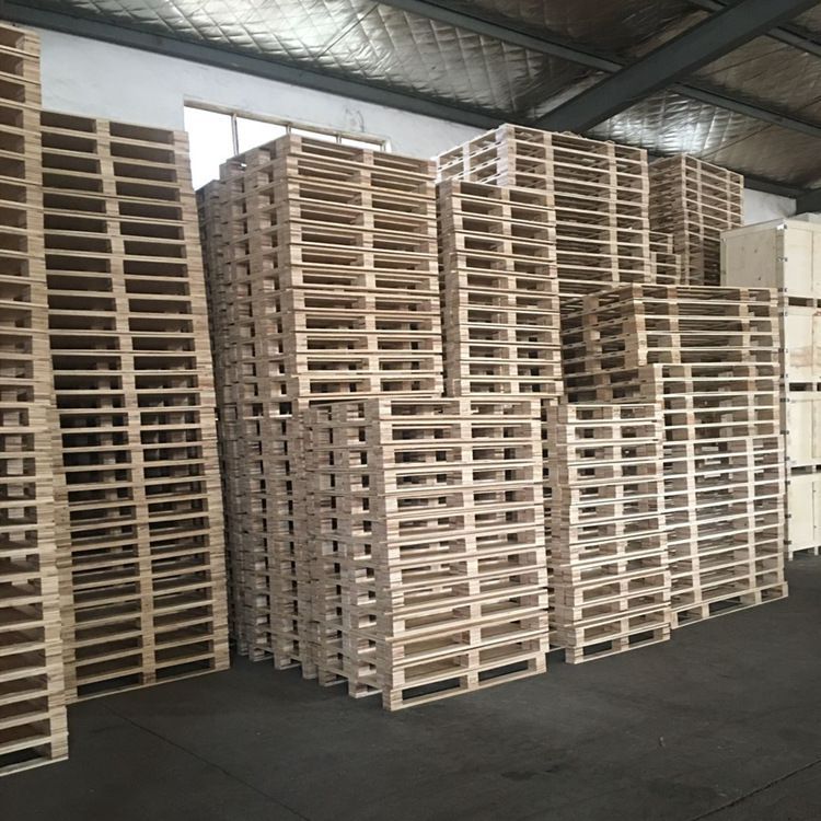 汽车行业包装托盘海运免熏蒸胶合板托盘仓库周转木栈板卡板