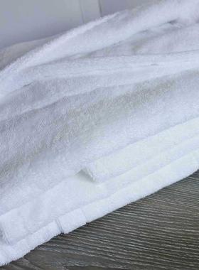 棉浴袍水秋冬季棉袍酒毛巾F958M7HT料白色棉厚款温泉吸浴衣柔睡软