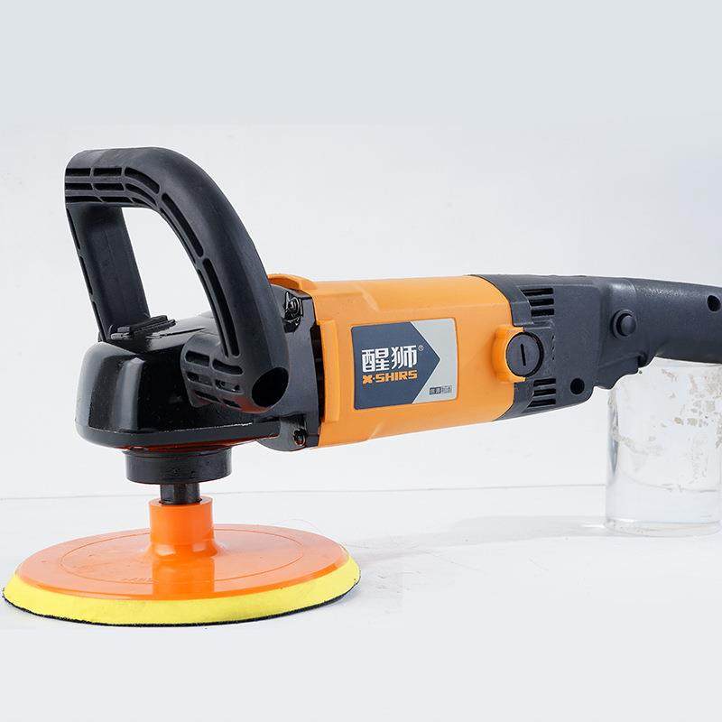 打醒狮抛光机角磨机901808羊汽车蜡抛光手轻持便毛轮可OGA调速
