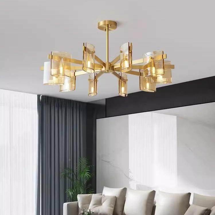 铁艺古客厅吊灯轻奢餐37522玻璃约后现代简大气厅艺术新款极简网,家装灯饰光源,智能吊灯,淘宝优惠券,粉丝福利购,淘宝优惠卷