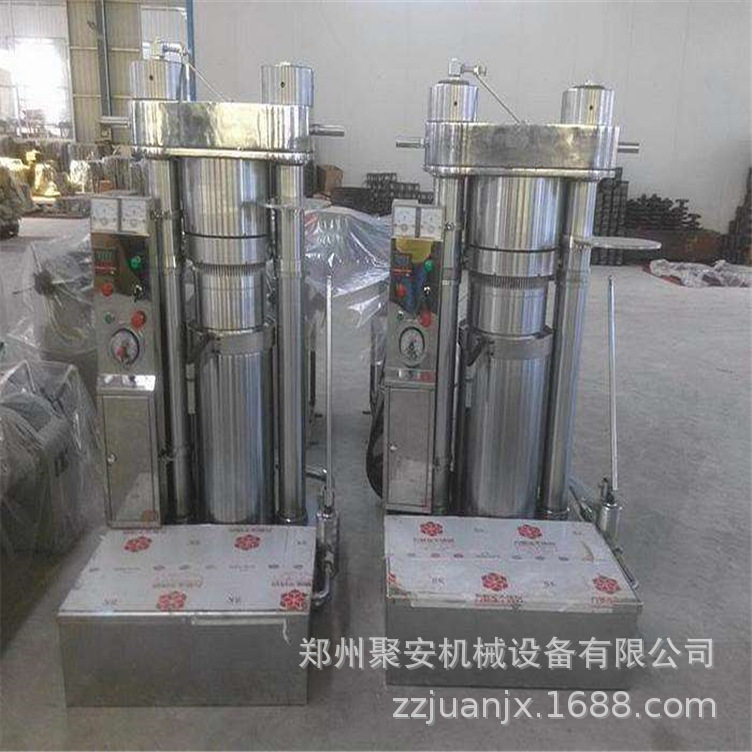 小型液压芝麻香油机 全自动芝麻压榨机 出油率高的液压榨油机
