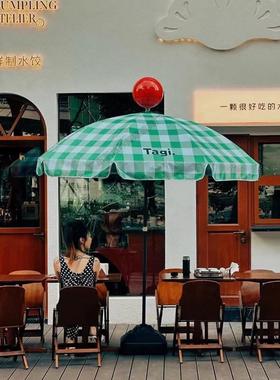 T子agi.绿色格室内装饰美AL102384陈大号太红伞带色不锈钢球无阳