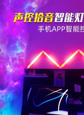 雷云灯56786花乌云棉闪云朵剧本杀电竞酒电吧氛围智灯能APP拾音节