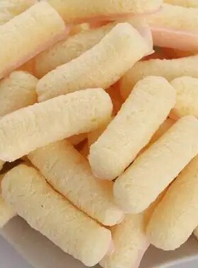 膨化芝士条、拇指薯条生产线 双螺杆膨化夹心食品生产设备