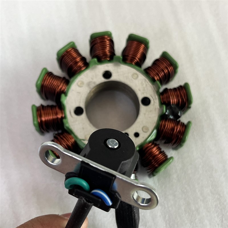 银钢电喷迷你边三轮YG200B-/2鲸1原厂配件发动机线圈定子组件