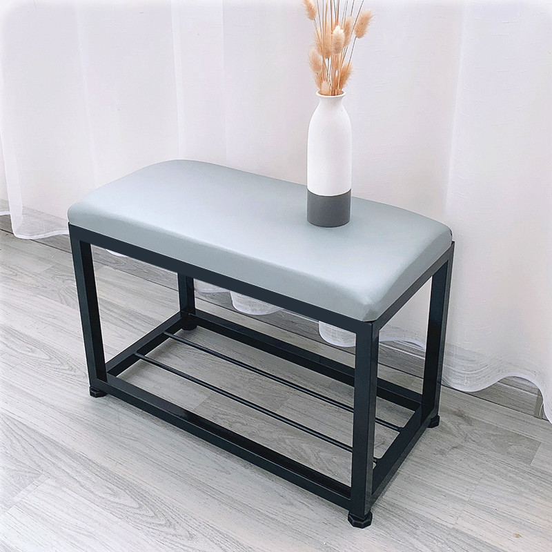 简约换鞋凳家用门口鞋柜穿鞋凳衣帽试衣间换鞋凳长条凳沙发小方凳