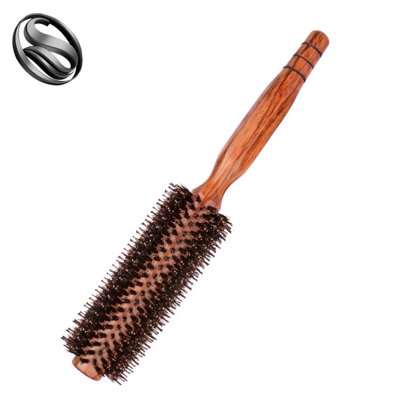 理发店梳子卷发梳滚梳卷内扣梳子木梳吹造型梳专业圆筒滚梳子家用