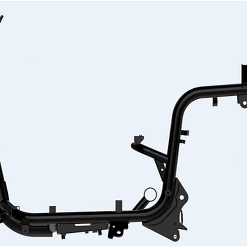 SOCO速珂电动车CU专用 后平叉组合前减震器车架方向柱车架把总成