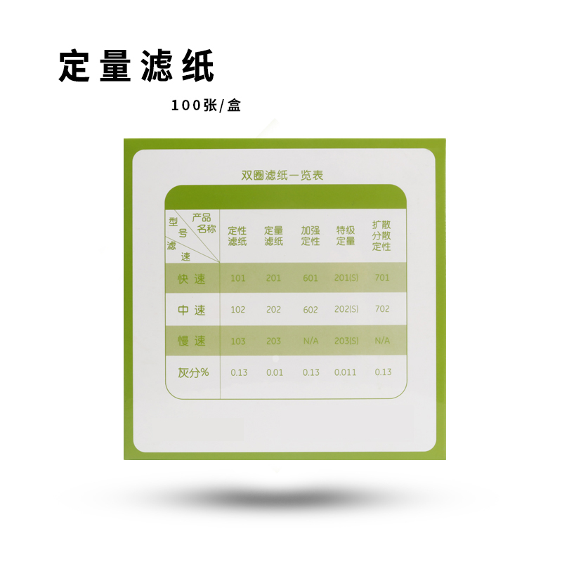 圈定量滤纸实验室滤纸圆形滤纸7 9 11 1 15 18直径快中慢