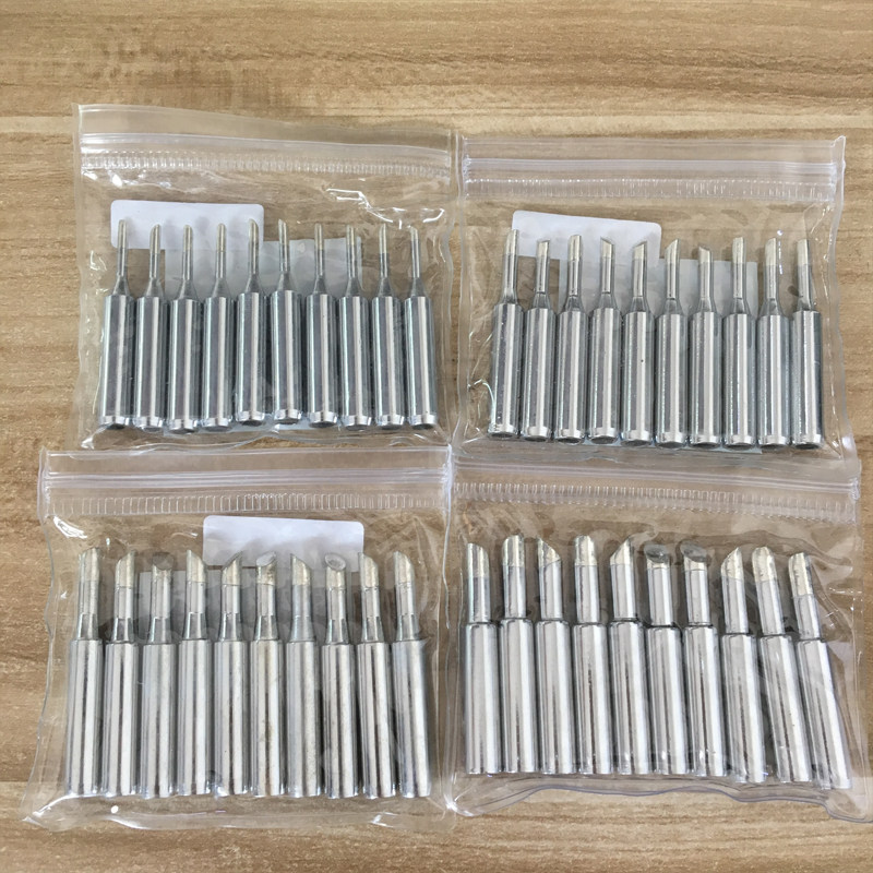 A级936焊台无铅环保烙铁头耐高温长寿命焊嘴900m-t-k刀口咀3C马蹄