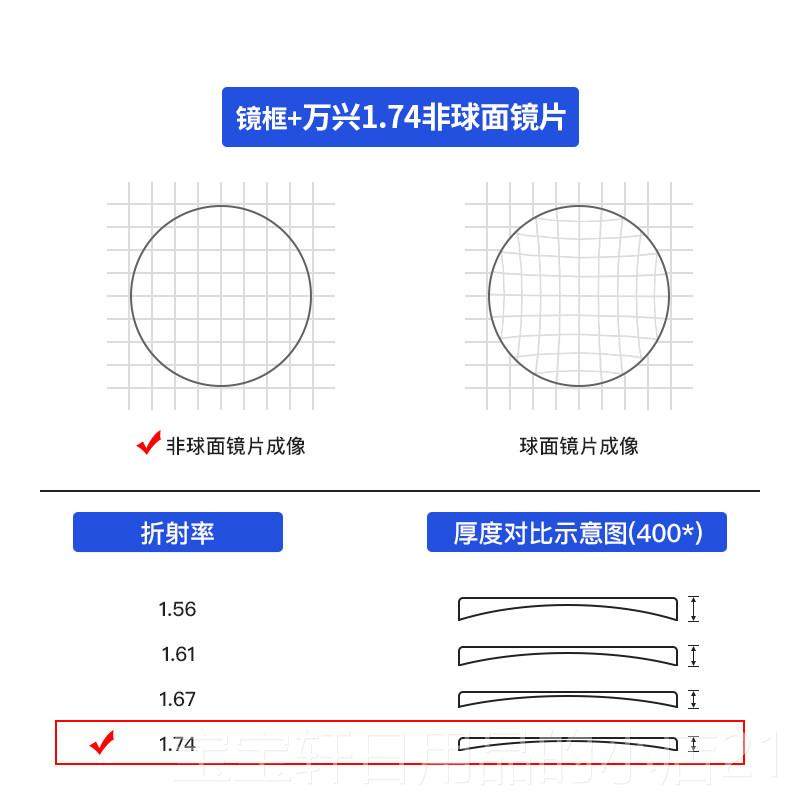高档框眼黑镜女防辐射光近视眼镜显脸抗小素蓝颜网红款平光眼睛框