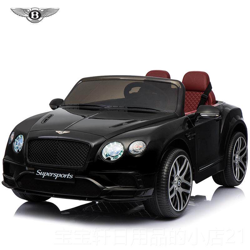 高档AS控IAN宾利儿童电动车四U轮遥童车婴儿摇摆汽车小孩可坐人跑