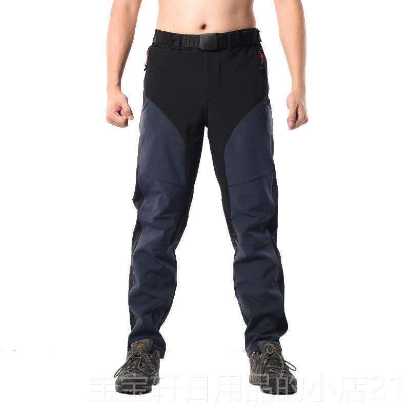 正品冬季骑裤加加绒加厚男防风防水衣行服厚保暖抓绒登山秋自行车