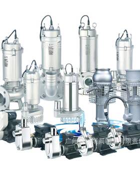 全不锈钢泵污水40WQ8潜15-1.1-S单VFF相不锈钢污水水泵