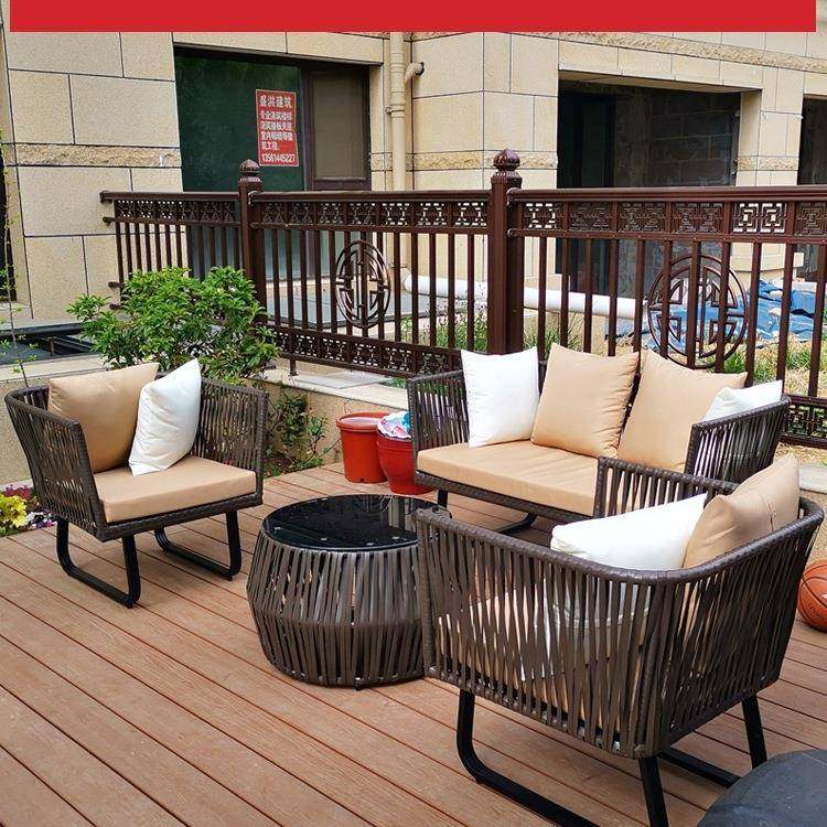 户外发合室外双酒店沙休闲阳光房庭院阳组台防水民人宿815藤编沙,住宅家具,户外沙发,淘宝优惠券,粉丝福利购,淘宝优惠卷