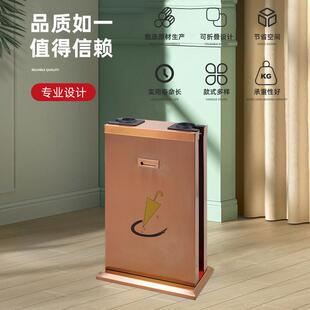 酒店高单档头双头自动HZ-E022雨伞袋机不锈伞华钢伞套机豪雨架雨