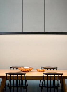 吊线ZVC灯ld长条灯办公室吊灯商用长条办公灯健教身房超市室餐吊e