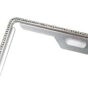 带石车牌架/满镶钻新交牌规牌框车/照框/钻/带钻牌18668照架