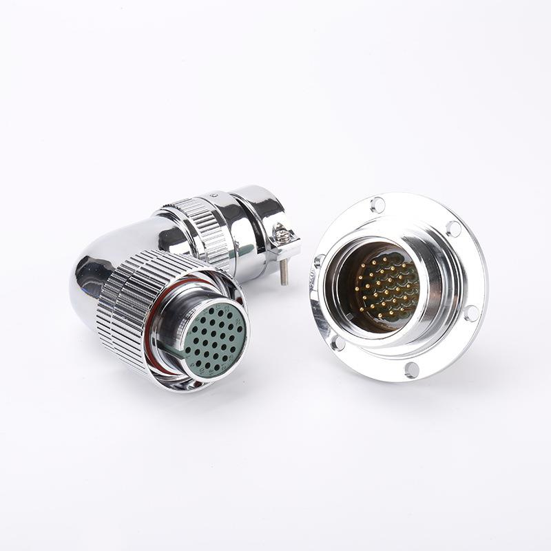 公母智对NVQ接头带航工业连接器YD-41空系列能电网插连接器航插头